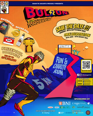 Open Registration Poster, Bulungan Run 2023